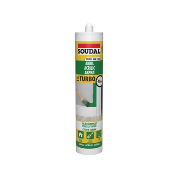 Soudal Turbo Akril 280ml - fehér