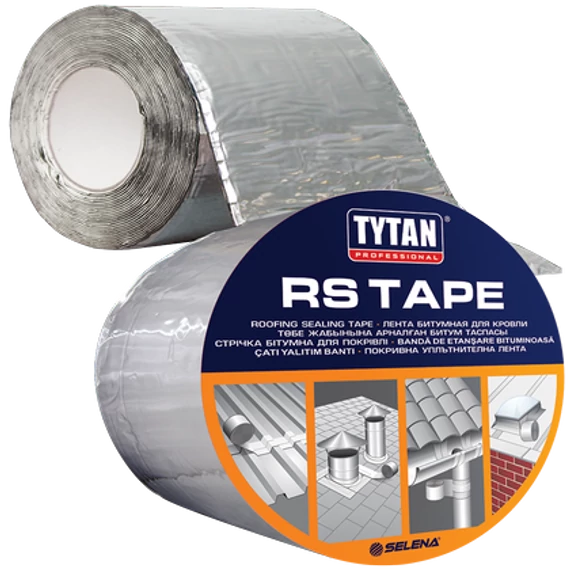 Tytan Tömítőszalag tetőkhöz megerősített RS antracit 10cm x 10m