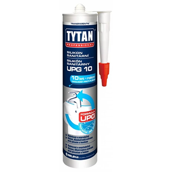 Tytan UPG szaniter szilikon színtelen 310 ml