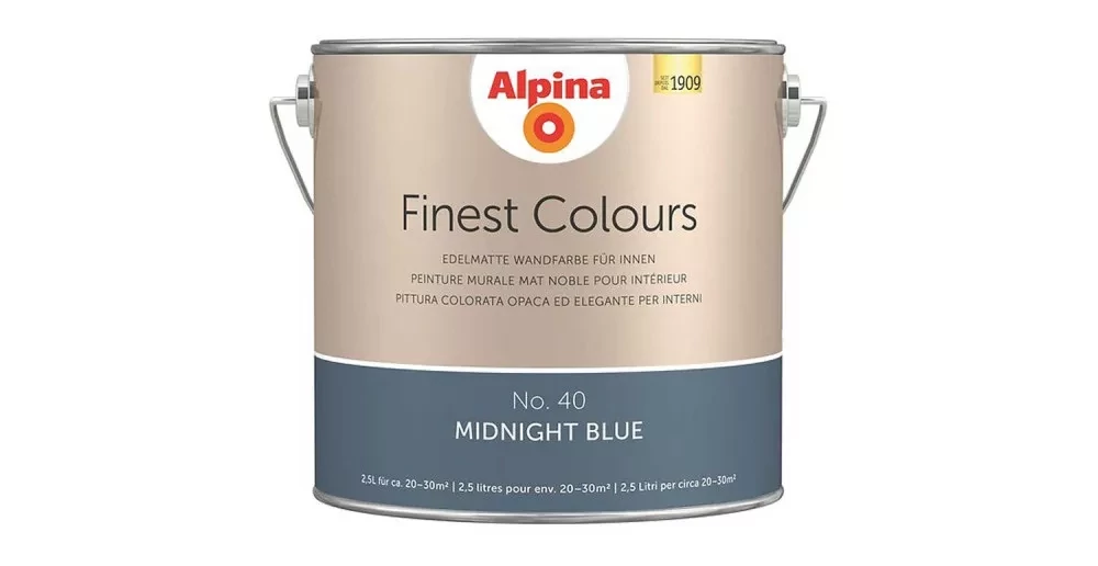 ALPINA FINEST COLOURS No. 40 Midnight Blue 2,5 l